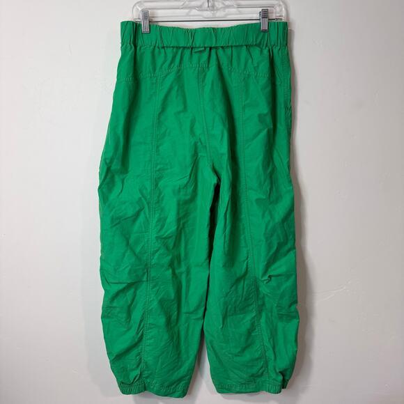 Free People Movement Women's Offside Pants Parachute Barrel Green Small Baggy - Picture 3 of 10
